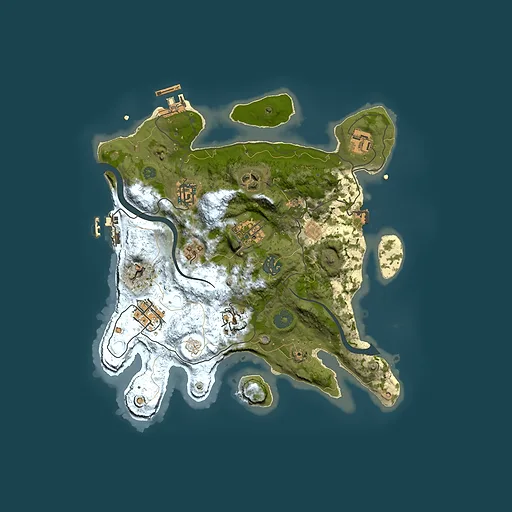 Rust map seed 212739947, 3000x3000m top-down preview