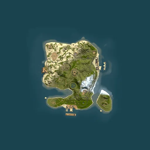 Rust map seed 236943981, 2000x2000m top-down preview