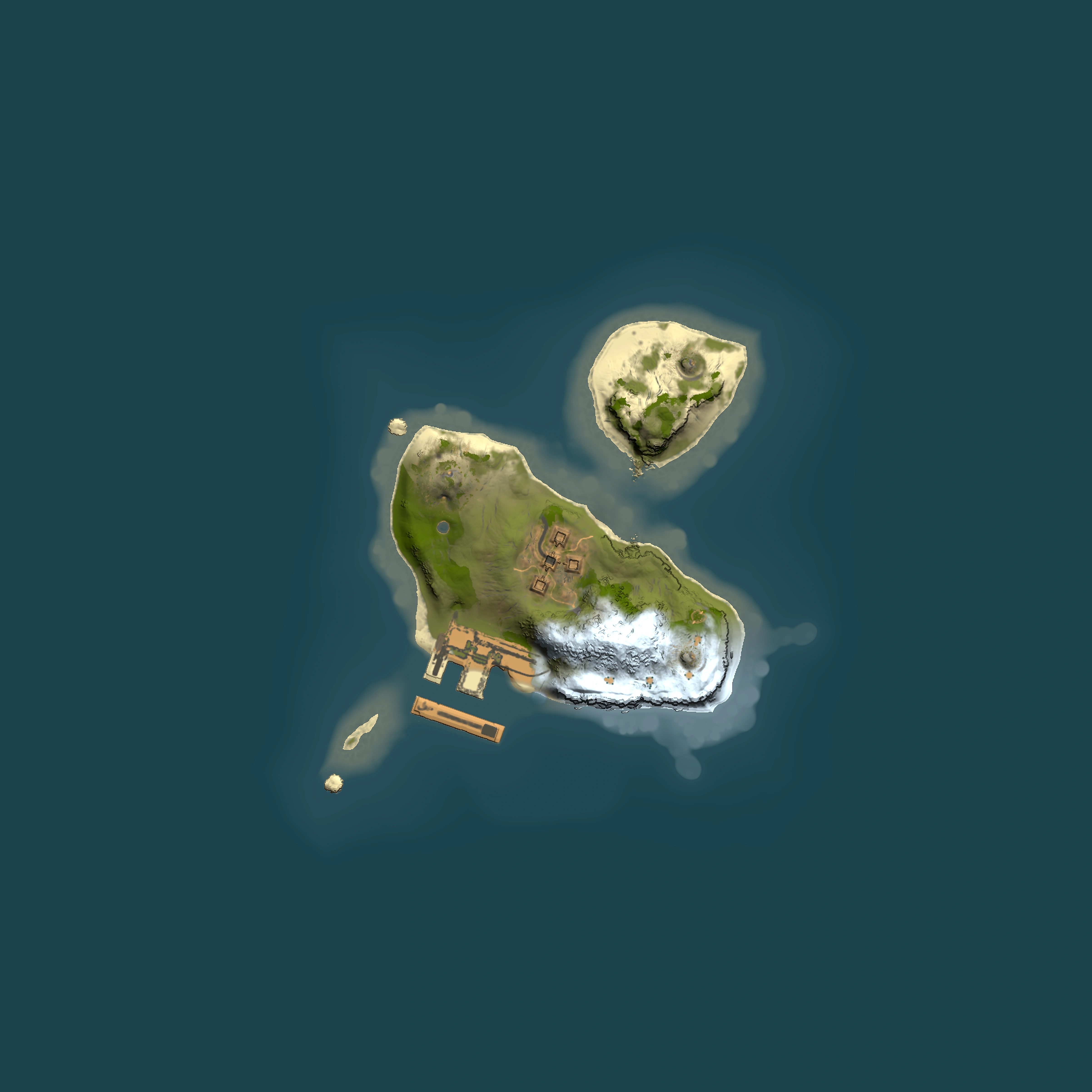 Full top-down render of Rust map seed 1868896274, 1500x1500m