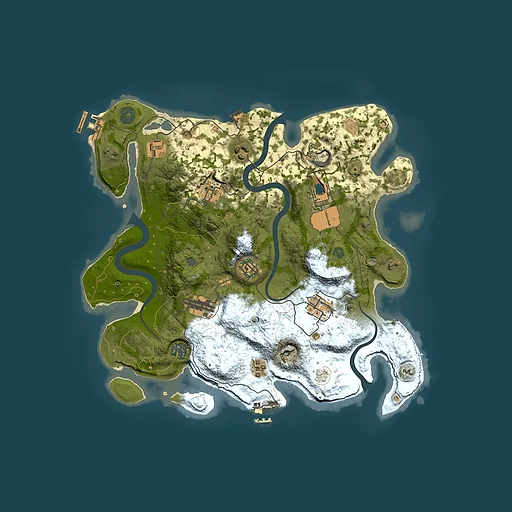 Rust map seed 1906693202, 3500x3500m top-down preview