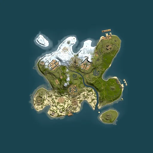 Rust map seed 1744570403, 2500x2500m top-down preview