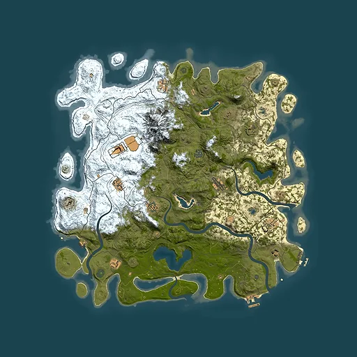 Rust map seed 1635852113, 5000x5000m top-down preview