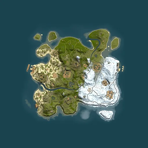 Rust map seed 1083497122, 3000x3000m top-down preview