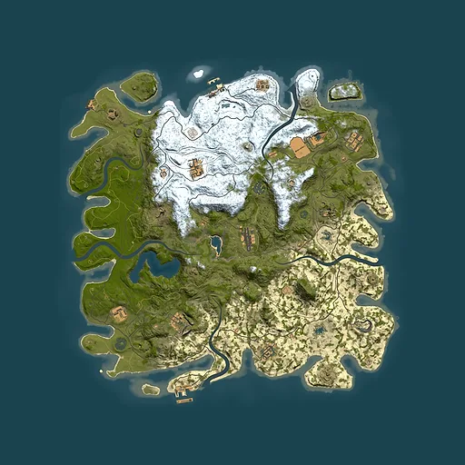 Rust map seed 387936202, 4500x4500m top-down preview