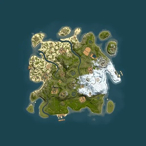 Rust map seed 475563839, 3500x3500m top-down preview