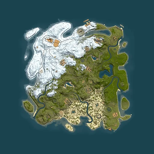 Rust map seed 1024271015, 4500x4500m top-down preview