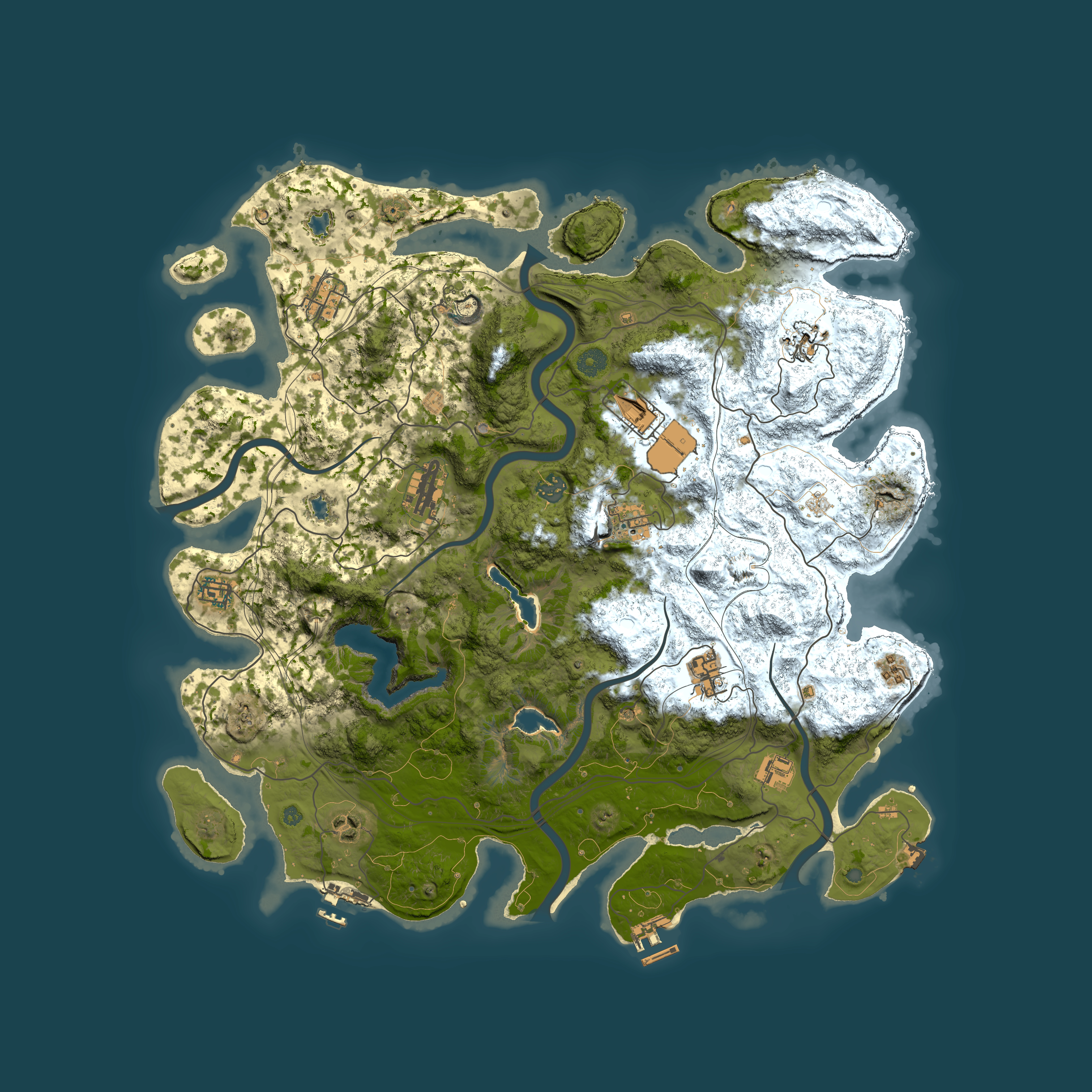 Full top-down render of Rust map seed 712284162, 4500x4500m