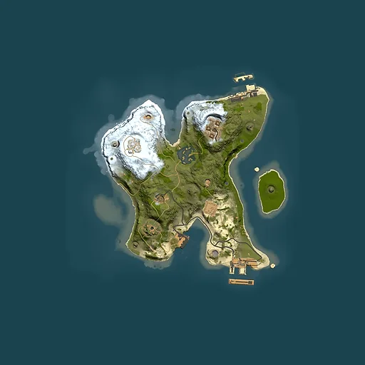 Rust map seed 1294542550, 2000x2000m top-down preview
