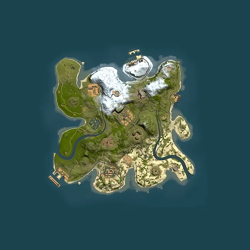 Rust map seed 1416265719, 2500x2500m top-down preview