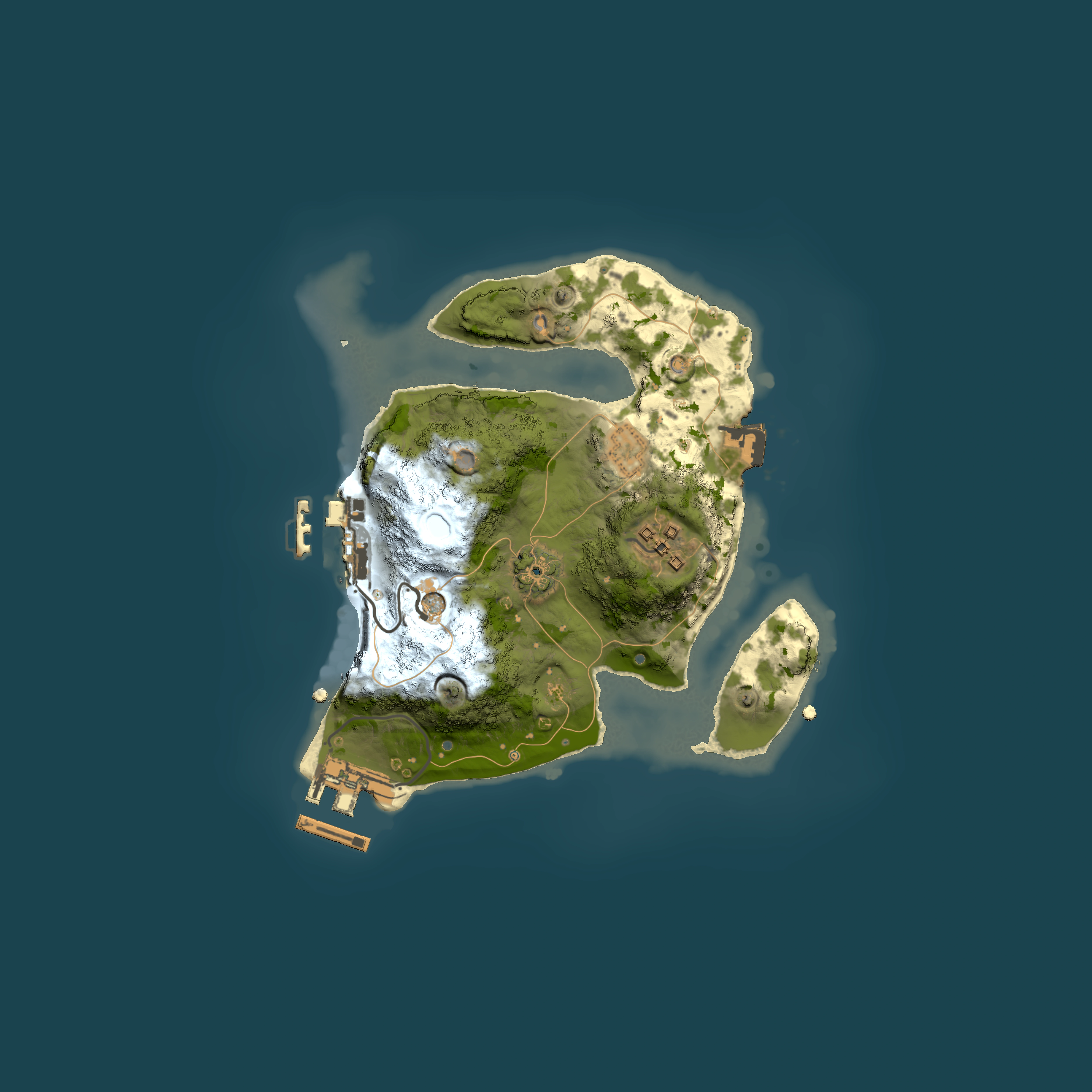 Full top-down render of Rust map seed 859958655, 2000x2000m