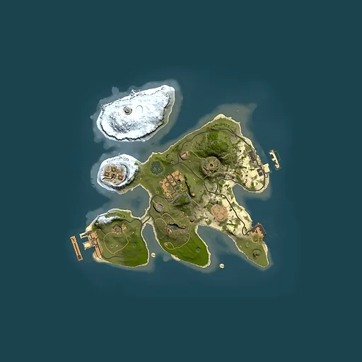 Rust map seed 77853701, 2000x2000m top-down preview