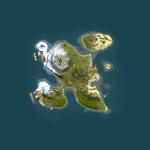 Rust map seed 637463924, 2000x2000m top-down preview