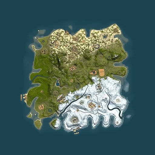 Rust map seed 507812679, 4000x4000m top-down preview