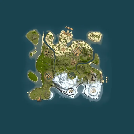 Rust map seed 1560359245, 2500x2500m top-down preview
