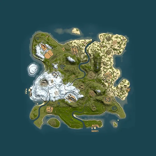 Rust map seed 913782738, 3500x3500m top-down preview