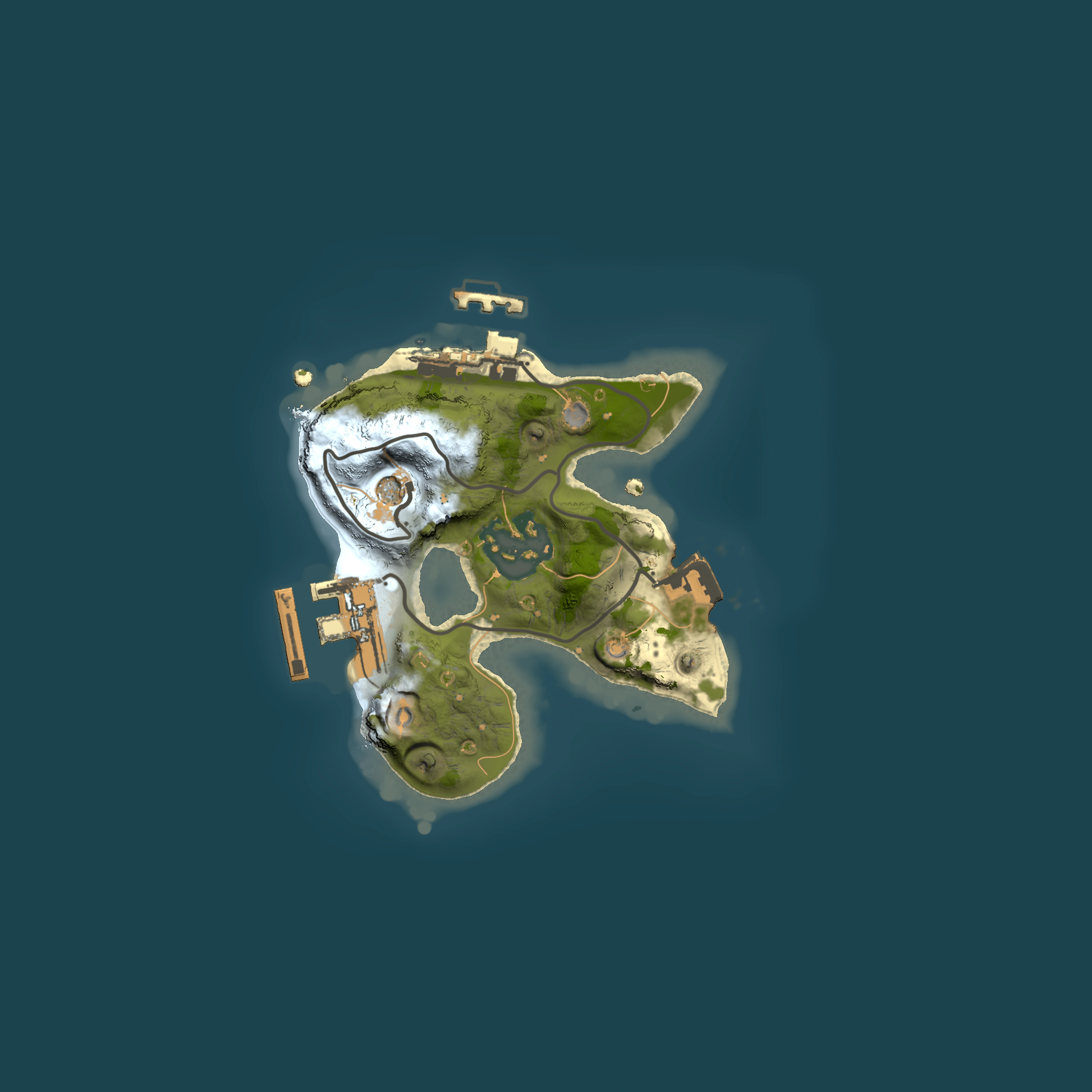 Full top-down render of Rust map seed 1072491925, 1500x1500m