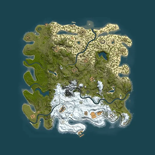 Rust map seed 1553653367, 5000x5000m top-down preview