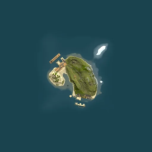 Rust map seed 1284385814, 1500x1500m top-down preview