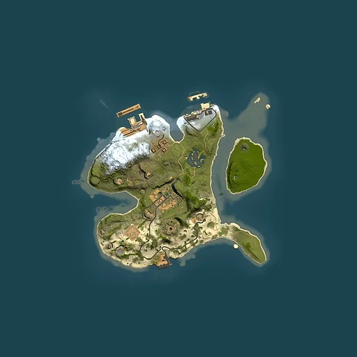Rust map seed 1660200574, 2000x2000m top-down preview