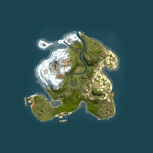 Rust map seed 1380302171, 2500x2500m top-down preview
