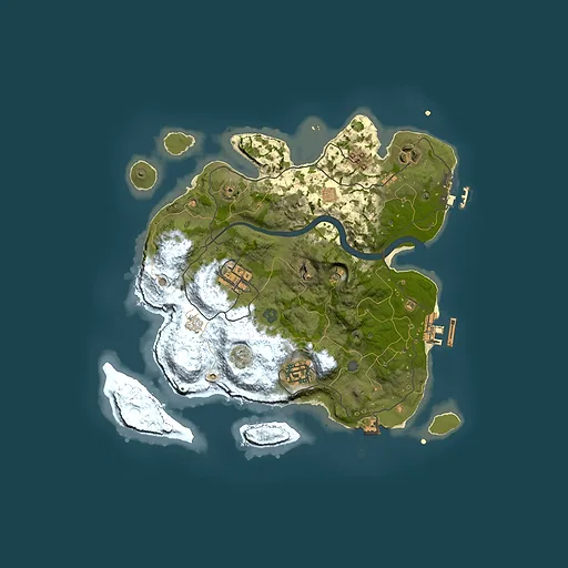 Rust map seed 998621298, 3000x3000m top-down preview