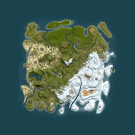 Rust map seed 1772118636, 4500x4500m top-down preview