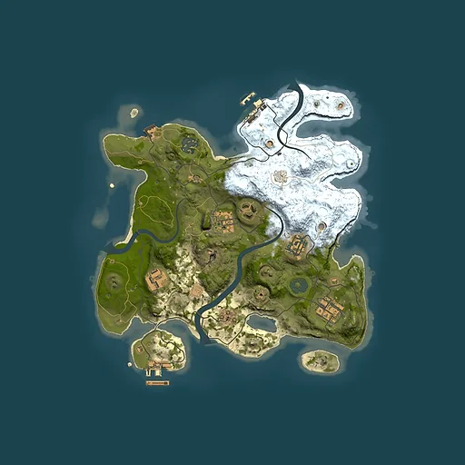Rust map seed 1001462646, 3000x3000m top-down preview