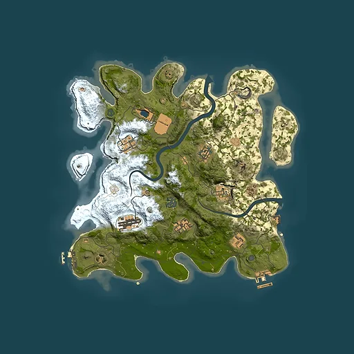 Rust map seed 1187020096, 3500x3500m top-down preview