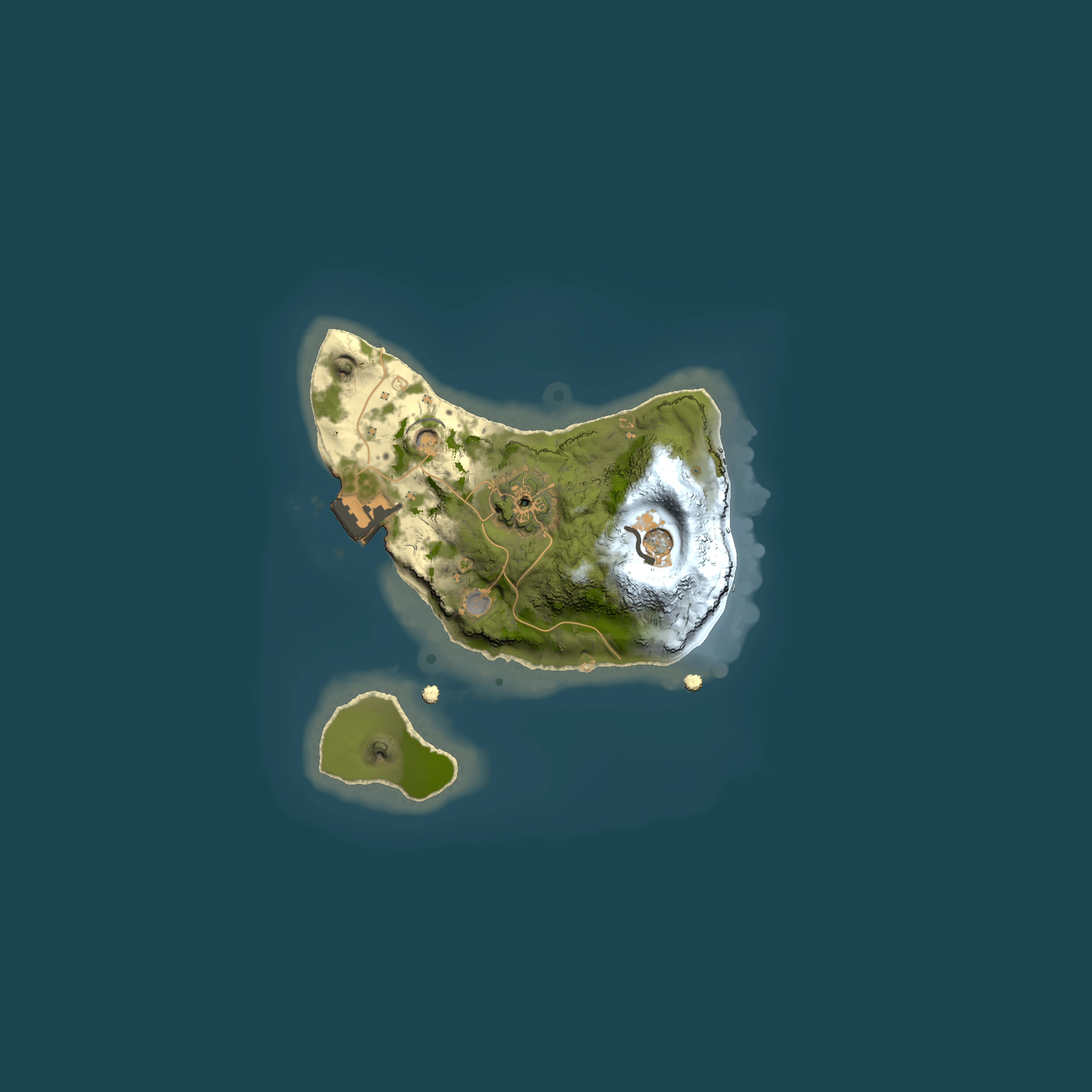 Full top-down render of Rust map seed 846067739, 1500x1500m