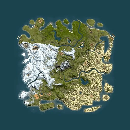 Rust map seed 1316016787, 5000x5000m top-down preview