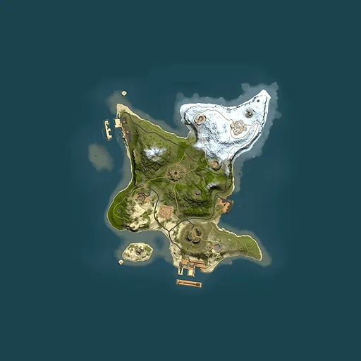 Rust map seed 782461836, 2000x2000m top-down preview