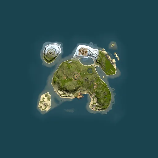 Rust map seed 999755310, 2000x2000m top-down preview