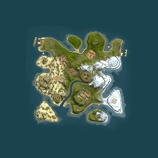Rust map seed 130526330, 2500x2500m top-down preview