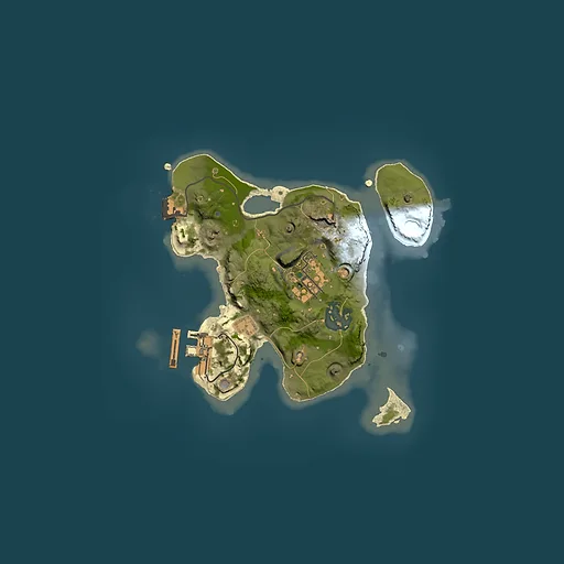 Rust map seed 1615714444, 2000x2000m top-down preview