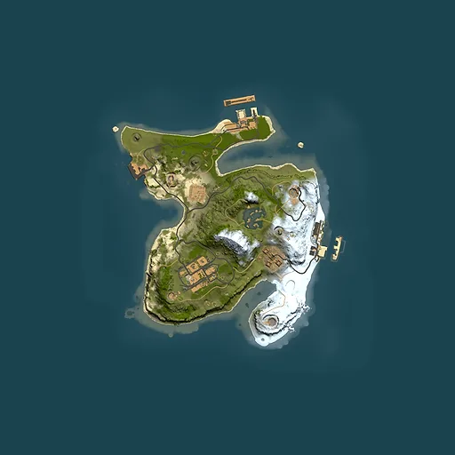 Rust map seed 1372899447, 2000x2000m top-down preview