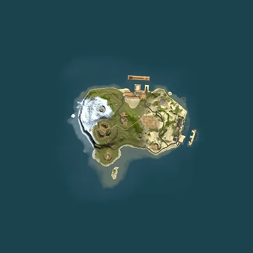 Rust map seed 799543498, 1500x1500m top-down preview