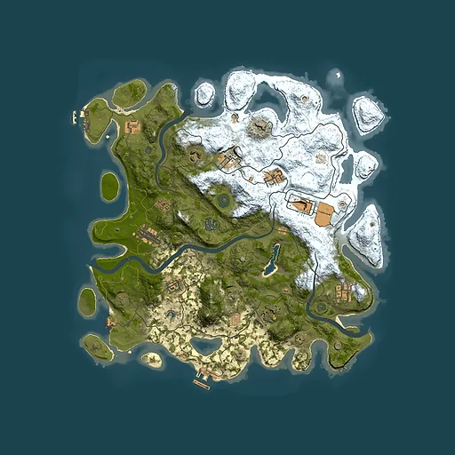 Rust map seed 1731626946, 4000x4000m top-down preview