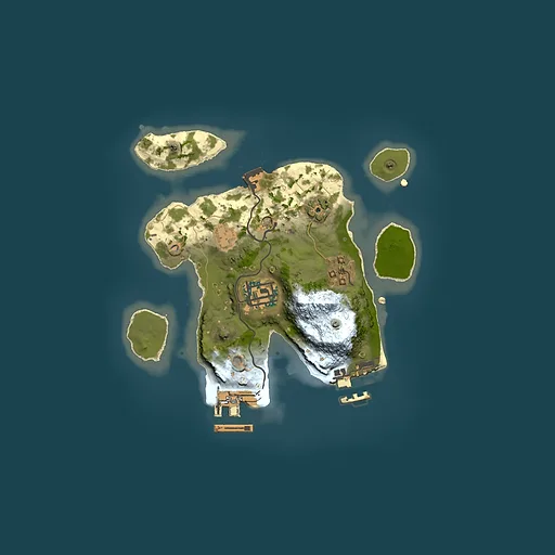 Rust map seed 822359659, 2000x2000m top-down preview