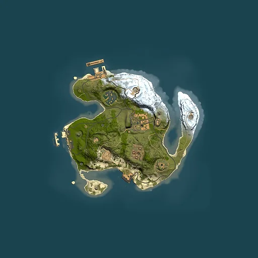 Rust map seed 1518176609, 2000x2000m top-down preview