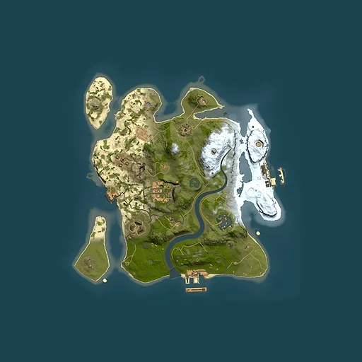 Rust map seed 2074777018, 2500x2500m top-down preview