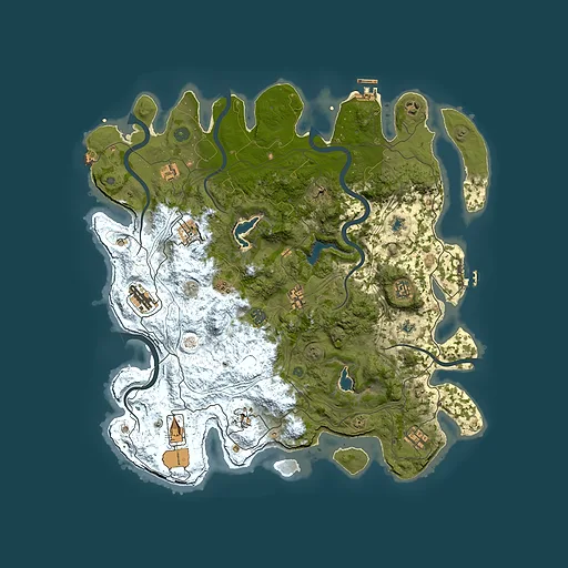 Rust map seed 2044907772, 4500x4500m top-down preview