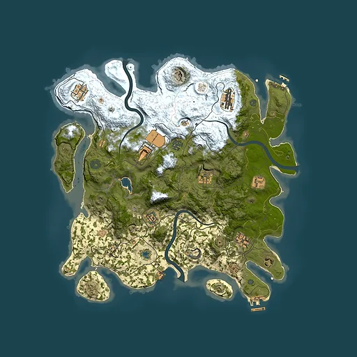 Rust map seed 1508623110, 4000x4000m top-down preview