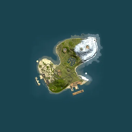 Rust map seed 455716881, 1500x1500m top-down preview