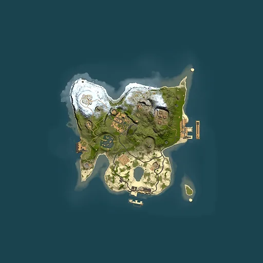 Rust map seed 313546006, 2000x2000m top-down preview