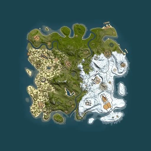 Rust map seed 1978130482, 4000x4000m top-down preview
