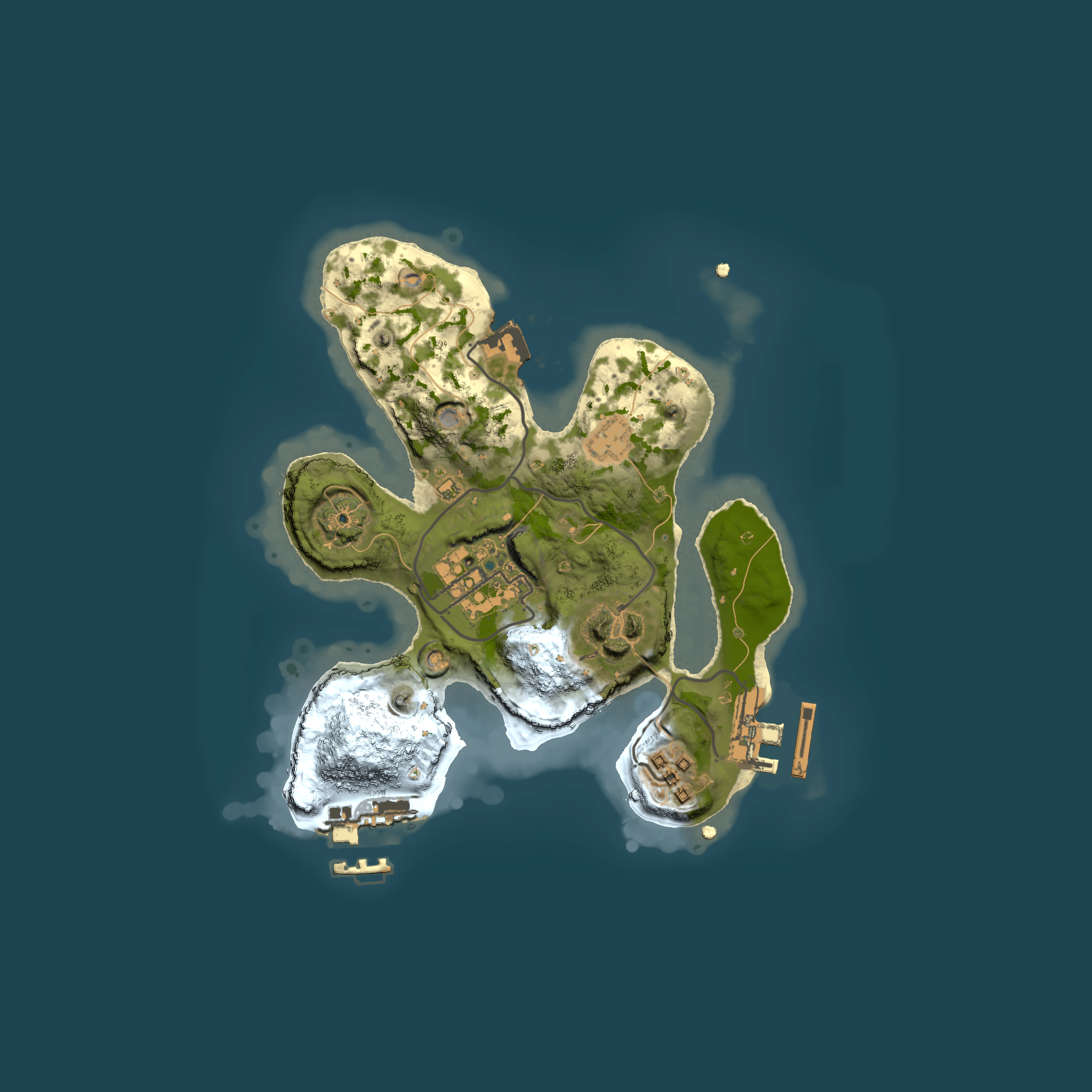 Full top-down render of Rust map seed 1562929765, 2000x2000m
