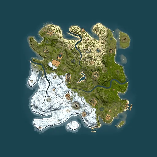 Rust map seed 577526191, 4000x4000m top-down preview