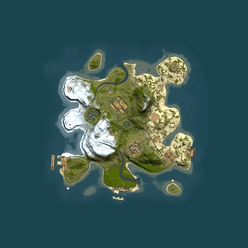 Rust map seed 143790759, 2500x2500m top-down preview