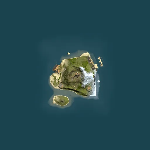 Rust map seed 358672582, 1500x1500m top-down preview