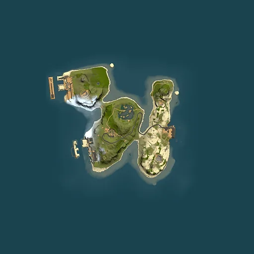 Rust map seed 1129787363, 1500x1500m top-down preview